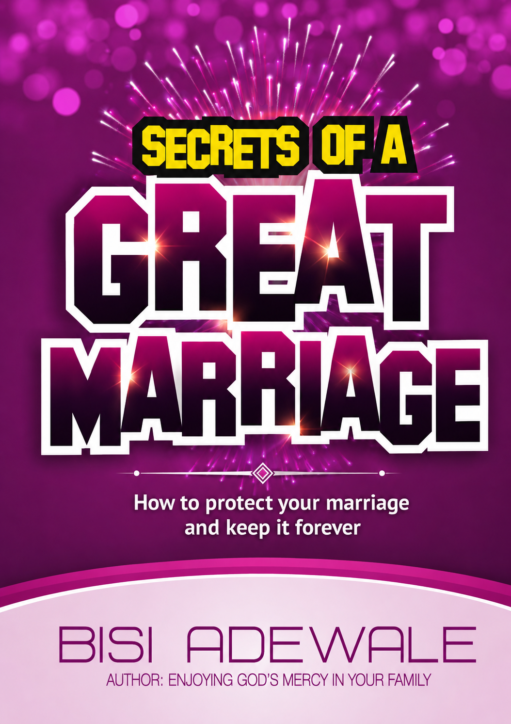 SECRET OF A GREAT MARRIAGE