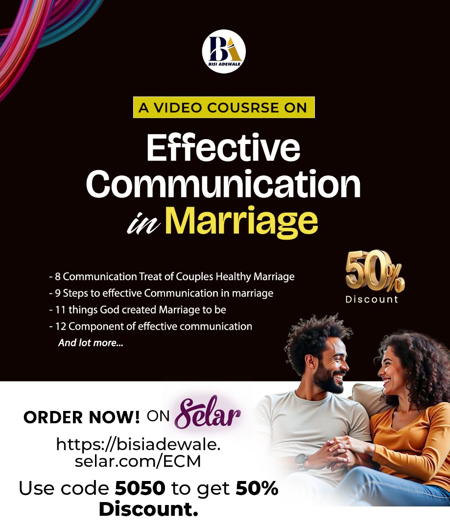 EFFECTIVE COMMUNICATION IN MARRIAGE cover
